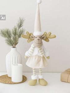 Sinsay - Vánoční dekorace ve tvaru soba - bílá