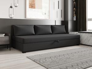 Jednolůžková postel 80x195 ZAJDA BIZ 1 s úložným prostorem - šedá