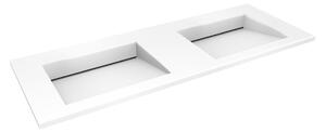 Oltens Stila umyvadlo 120x45 cm obdélníkový nábytkový bílá lesk 40205000