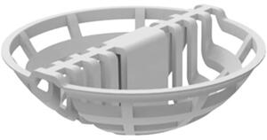 ACO ShowerDrain E-Line sítko na vlasy Ø 38 mm Příslušenství odtoku sprchového kanálu