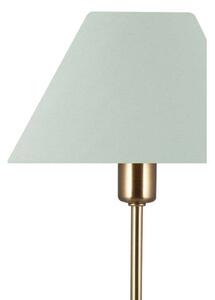 Globen Lighting stolní lampa IRIS, zelená, výška 51 cm, Zelená, Obývací pokoj / jídelna, Textil / tkanina / hedvábí, Vintage