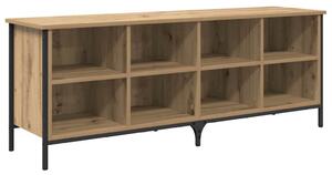 Skříň na obuv 131 x 35 x 50 cm Konstrukční dřevo a železo