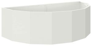 Truhlík Bílá 120 x 60 x 35 cm Ocel