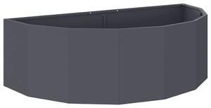 Truhlík Antracit 120 x 60 x 35 cm Ocel