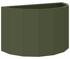 Truhlík Olivově zelená 60 x 30 x 35 cm Ocel