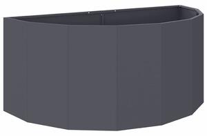 Truhlík Antracit 120 x 60 x 50 cm Ocel