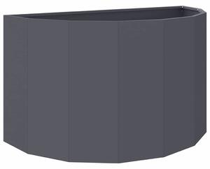 Truhlík Antracit 90 x 45 x 50 cm Ocel