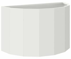 Truhlík Bílá 60 x 30 x 35 cm Ocel