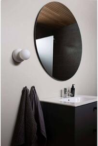 Globen Lighting Nástěnné světlo Torrano, bílé, Ø 13 cm, IP44, stmívatelný, Bílá / opál, Obývací pokoj / jídelna, Kámen, Design, Koule