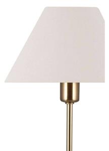 Globen Lighting stolní lampa IRIS, krémová, výška 51 cm, Krémová / jantar, Obývací pokoj / jídelna, Textil / tkanina / hedvábí, Vintage