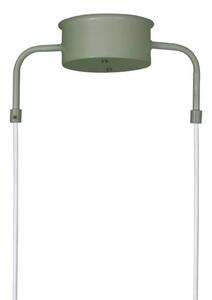 Globen Lighting závěsné světlo CURVE 3, zelené, 3 žárovky, 95 cm, stmívatelný, Zelená, Obývací pokoj / jídelna, kov, Vintage