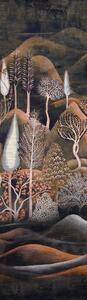 Vliesová obrazová tapeta s krajinou a stromy, DGSUM2031, Summer, Khroma by Masureel