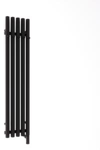 Oltens Stang elektrický radiátor s topným tělesem 120x26 cm černá mat 55133300
