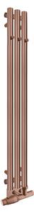 Oltens Stang koupelnový radiátor designově 120x15 cm měděná kartáčovaný 55031610
