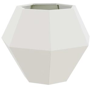 Truhlík Bílá 75 x 75 x 60 cm Ocel