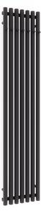 Oltens Stang koupelnový radiátor designově 180x37 cm černá mat 55029300