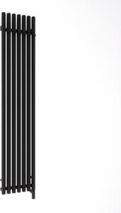 Oltens Stang elektrický radiátor s topným tělesem 180x37 cm černá mat 55129300