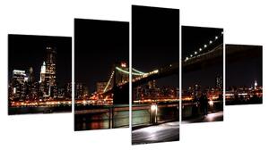 Obraz Brooklynského mostu (150x80 cm)