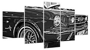 Detailní obraz auta (150x80 cm)