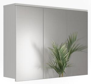 Koupelnová zrcadlová skříňka Vicco Ruben Bílá/Řemeslný dub 80.2 x 62 cm, Model 62908