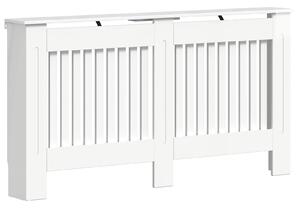 Kryt radiátoru Bílá s vysokým leskem 152 x 19 x 81,5 cm