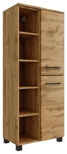 MIDI SKŘÍŇKA, barvy dubu, 55/130/35 cm Held - Koupelnové série, Online Only