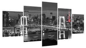 Obraz Brooklynského mostu (150x80 cm)