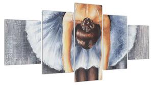 Obraz předkloněné baletky (150x80 cm)