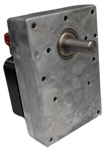 Motor s nízkou rychlostí otáčení – 1 otáčka za minutu. Průměr hřídele: 9,5 mm. Výkon: 26 Watt. Napětí: 220 Volt. Vhodný pro peletové kamna a krby