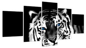 Obraz tygra s mládětem (150x80 cm)