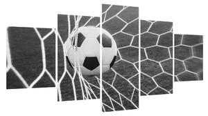 Fotbalový míč v síti (150x80 cm)