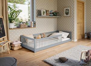 Lano Furniture Dětská postel Padre šedá Rozměr (cm): 80x180