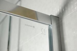 POLYSAN - LUCIS LINE čtvercová sprchová zástěna 900x900mm, čiré sklo (DL1615)