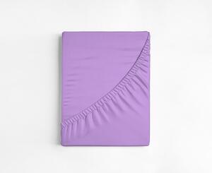 Prostěradlo Světle fialové FROTÉ PREMIUM Froté PREMIUM 90-100 x 200-220/30