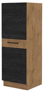 Dolní kuchyňská skříňka Virion 50 DK 145 1F (3S) BB (dub lancelot + tmavé dřevo). 1046322