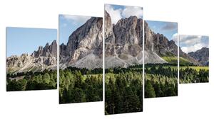 Obraz horské krajiny (150x80 cm)