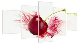 Obraz plodu třešně (150x80 cm)