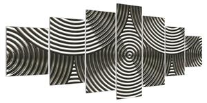 Abstraktní obraz - tvary (210x100 cm)