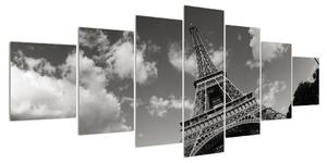 Obraz Eiffelovy věže (210x100 cm)