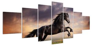 Obraz koní (210x100 cm)