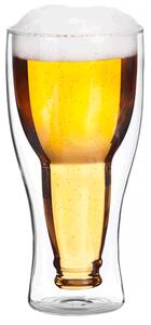 KONDELA Termo sklenice na pivo, 500 ml, HOTCOOL TYP 6