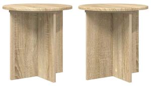 Stojan na rostliny 2 pcs Dub sonoma 40 x 40 x 40 cm