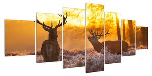 Obraz jelenů (210x100 cm)