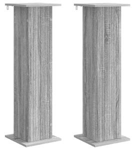 Stojan na rostliny 2 pcs Šedá sonoma 30,5 x 30 x 100,5 cm