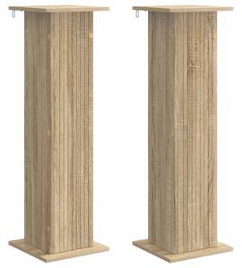Stojan na rostliny 2 pcs Dub sonoma 30,5 x 30 x 100,5 cm