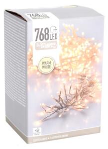 LED Venkovní vánoční řetěz 768xLED/230V/8 funkcí 8,5 m IP44 teplá bílá