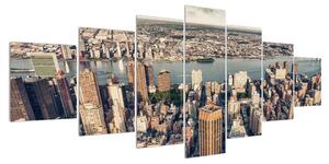 Panoramatický obraz na velkoměsto (210x100 cm)