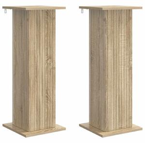Stojan na rostliny 2 pcs Dub sonoma 30,5 x 30 x 80,5 cm