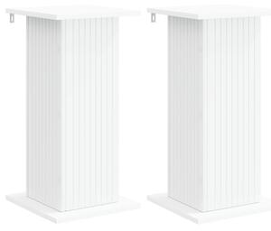 Stojan na rostliny 2 pcs Bílá 30,5 x 30 x 60,5 cm