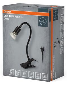 Osram - Lampa s klipem CLIP TUBE FLEX 1xGU10/5W/230V černá